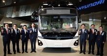 Компания Hyundai представила электрический автобус