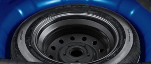 Полноразмерное запасное колесо в Hyundai Accent new