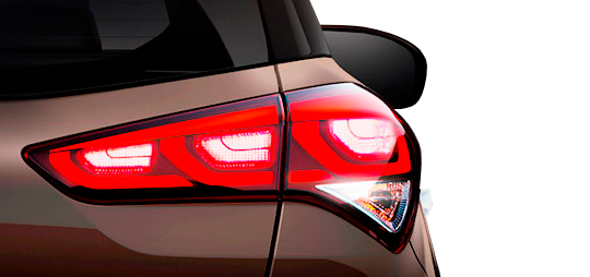 Задние светодиодные блоки фонарей New Hyundai i20