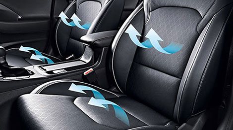 Вентильовані передні сидіння в i30