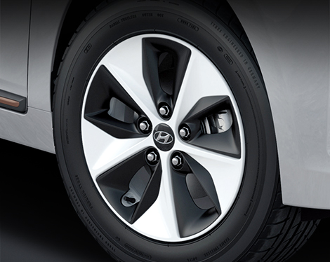 Оптимізовані колеса і шини в Hyunda IONIQ Electric
