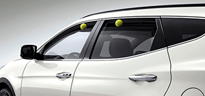 Вікна з безпечними склопідйомниками Hyundai Santa Fe