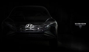 Компания Hyundai Motor показала тизер SUV-концепта Vision T