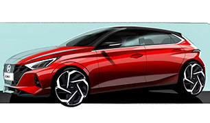 Hyundai Motor показал новый дизайн для совершенно нового i20