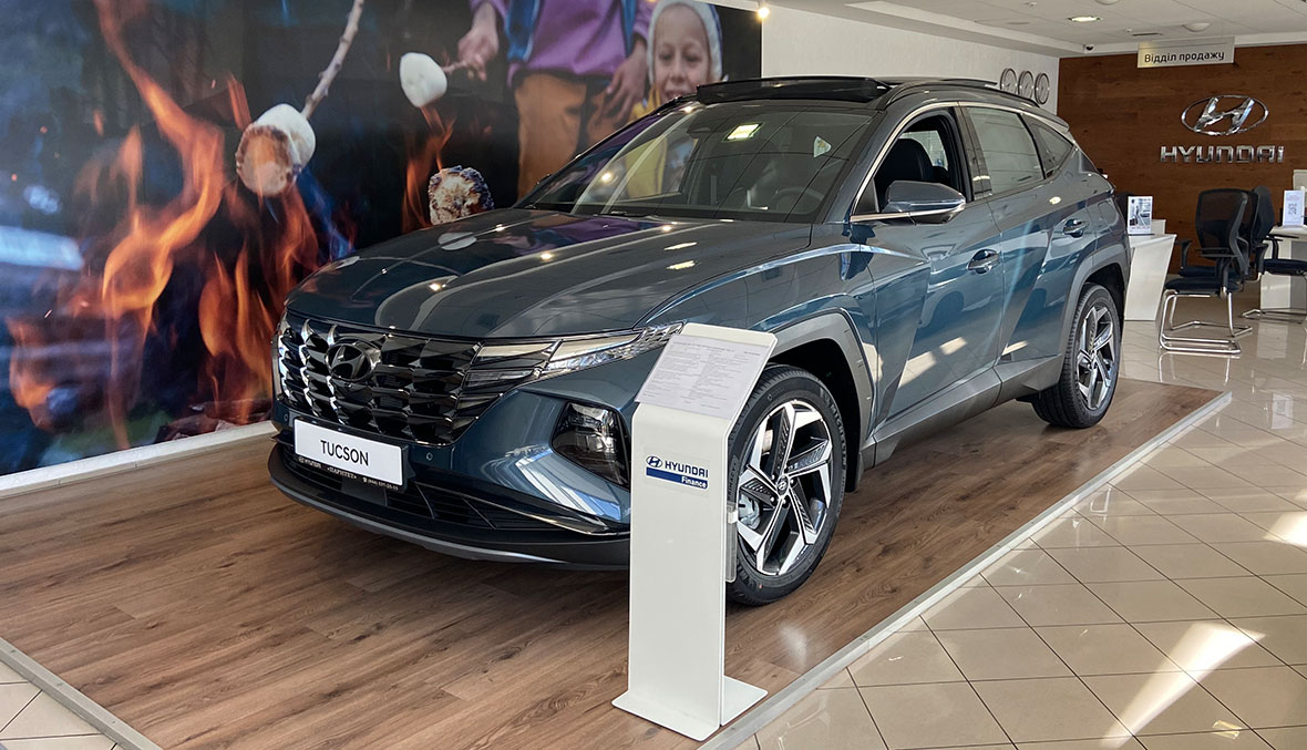 кросовер Hyundai TUCSON знижка до 100 тис грн в автоцентрі ПАРИТЕТ